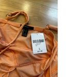 Forever 21 NWT ‎ Large Chic Peach Ribbed Cami Dress Photo 2