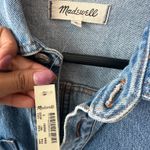Madewell Women's Denim Longsleve Romper NWT Photo 1