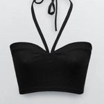 ZARA Black Sweetheart Top Photo 0