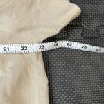 Quince  Women's European Linen Short Sleeve Shirt Top Large‎ Beige Tan Button Up Photo 14