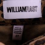 William Rast  Leopard Print Skinny Denim Jeans 27 Photo 4