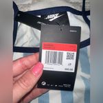 Nike NWT  Women's NSW Femme Americana Cami Dress Midnight Navy White Size Large Photo 4