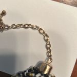 Women’s Beaded White Multi Necklace. Black Photo 3