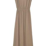 Show Me Your Mumu Kendall Maxi Dress in Dune Chiffon Size Medium Photo 0