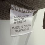 Princess Polly Olive Underwire Double Tie Front Crop Top Short Sleeve Round Neck Photo 7