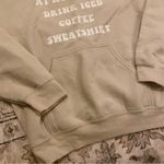 Beige Hoodie Iced Coffee Small Tan Photo 2