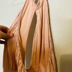 The Jetset Diaries TJD The Jetset Dairies Women's Pink Blush Pleated Skirt Halter Gown Size L Photo 15