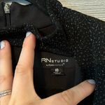 Ronni Nicole  Irridescent Glitter Sparkle Black Slip On Dress Size 10‎ NWT V neck Photo 2