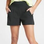 Athleta Trekkie North Shorts Plus Size 20 Black Pull On Pockets Photo 0