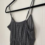Old Navy  Sleeveless Dress Woven Black Printed Waisted Lightweight ~ Size S Photo 6