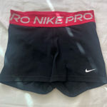 Nike  Pros with Pink Waistband Photo 0