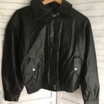 Black Bomber Jacket, Small Photo 1
