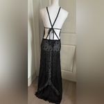 Kendall + Kylie Black Lace Maxi Dress, Swim Cover-Up Photo 5