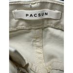PacSun Eco Off White Patchwork Dad Jeans High Rise Size 26 Photo 6
