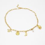 Gold Western Charm Necklace Photo 3