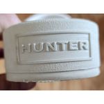 Hunter Slides White Logo Pool Beach Sandals Women's Size UK 6 US 8 Photo 5