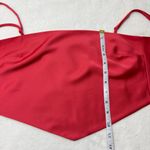 Aritzia  Sunday Best Elektra Camisole Red‎ top Size XS Photo 6