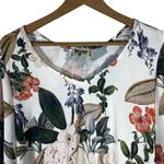 Show Me Your Mumu Hippie Dippie Floral Top Womens S White Bell Sleeve Boho 70s Photo 3