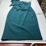 Dress the Population Dress the‎ Population Tiffany Dress One Shoulder Midi Pine Green Size XL NEW Photo 10