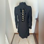 NWT Rachael Roy cutout back shirt dress size 4 Black Photo 7