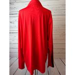 Ohio State Buckeyes Shirt OSU Size XL Extra Large Mens Quarter Zip Jacket NCAA Red Photo 1