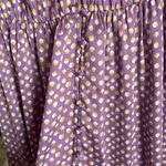 Kate Spade  Geo Dot Midi Dress Purple Size 6 NEW Photo 4
