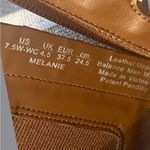 Naturalizer NWT  Wide Calf Brown Knee High Block Heel Leather Boots Size 7.5 Photo 12