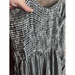 Hollister  Black White Gingham Cropped Jumpsuit Sz Medium Black White Photo 9