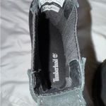 Timberland Boots Black Slip On Suede Short 7.5 Photo 3