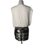 Parker  Womens Short Mini Silk Dress Sequin Sleeveless Formal Women Size XS‎ Photo 3
