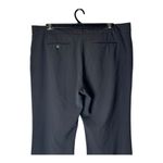 Norma Kamali Norma Kamali Pants Women 18 Black Straight Leg High Rise Trousers Career Photo 3