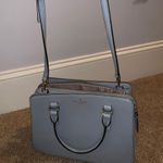 Kate Spade  Mulberry Street Lise Adjustable Strap Baby Blue Satchel Photo 6