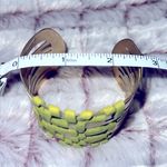 Vibrant Green and Gold Basket Photo 12