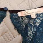 Lovers + Friends EveLace Long Sleeve Teal Romper size S Photo 5