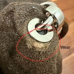 Vintage B. MAKOWSKY Two Tone Brown Genuine Leather Slouchy Satchel Crossbody Photo 14