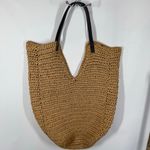 Banana Republic  Women’s oversized straw tote bag 22x16" Photo 0