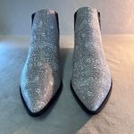 L.A.M.B. Women's Mayor Lizard Print White Pointy Toe Ankle Booties Shoes Sz 10 Photo 14