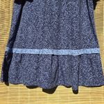 Universal Threads NEW Universal Thread Blue Balloon Long Sleeve Ruffle Cotton Blend Dress XXL Photo 4