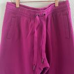 Calvin Klein Performance Hot Pink Spell Out Leg in Black Sweat Pants Lounge M Size M Photo 2