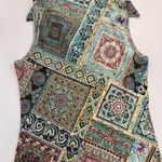 Chaudry KC Collard Tank Neutrals Top Women's S/M‎ NWT Tan Photo 4