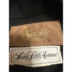 Saville 100% Wool Womens Black Double Breasted Long Sleeve Blazer Coat Jacket 12 Photo 2