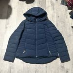 Tommy Hilfiger  Women's Jacket Coat Navy Blue Zip Hood Pockets Quilted Packable Photo 1