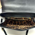 Dolce & Gabbana Lucia Black Leather Satchel – Studded Handle, Crossbody Photo 11