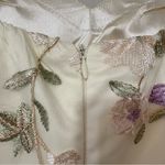 Chi Chi London Floral Embroidered Tulle Midi Dress Size 2 Purple Photo 8