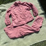 Gallery Sport Two piece track suit mauve pink set Women’s size large L Photo 0