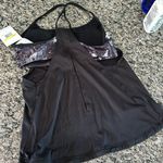 Nike NWT Black Layered Swim Tankini Small Photo 9