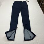 Rag and Bone  Nina High Rise Pull On Pant Side Zippered Slit Blue Rinse SZ XXS‎ NEW Photo 2