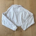 BAYEAS Jacket Cropped Long Sleeve Drop Shoulders Size XS Beige Photo 2