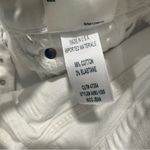 AGOLDE  Nico High Rise Slim Fit White Jeans Raw Hem 28 Photo 4