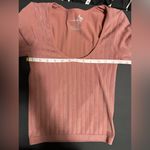 Free People  Intimately Long Sleeve Scoop Neck Ribbed Stretch Top Sz XS/S NWOT Photo 4